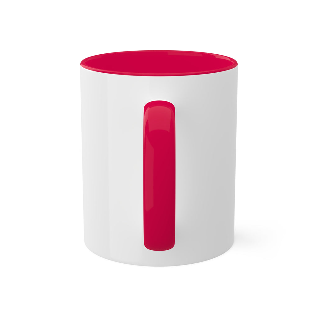 Versatile Elegance: Glossy Ceramic Colorful Mugs, 11oz
