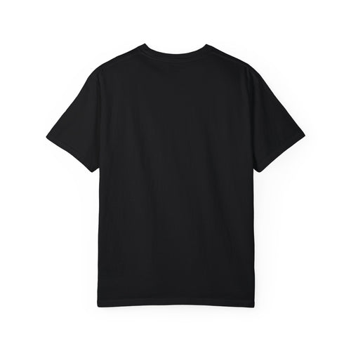 Watching From Heaven Black Heritage Angel Tee — detail view