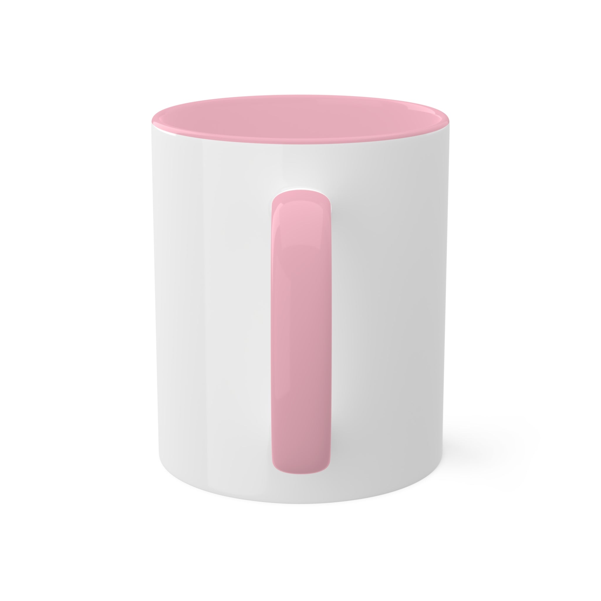 Versatile Elegance: Glossy Ceramic Colorful Mugs, 11oz